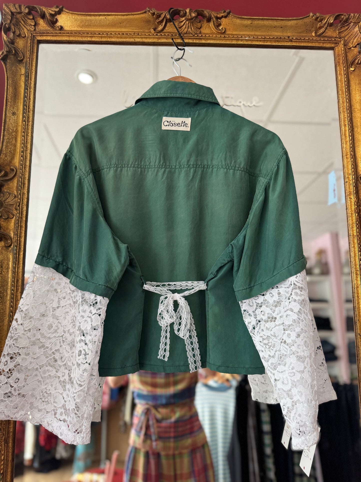 Chemise YANOU - Verte