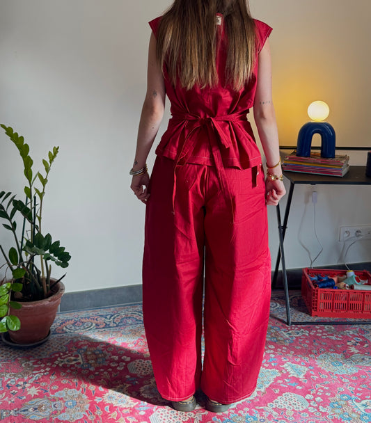 Ensemble Lolita - Rouge cerise