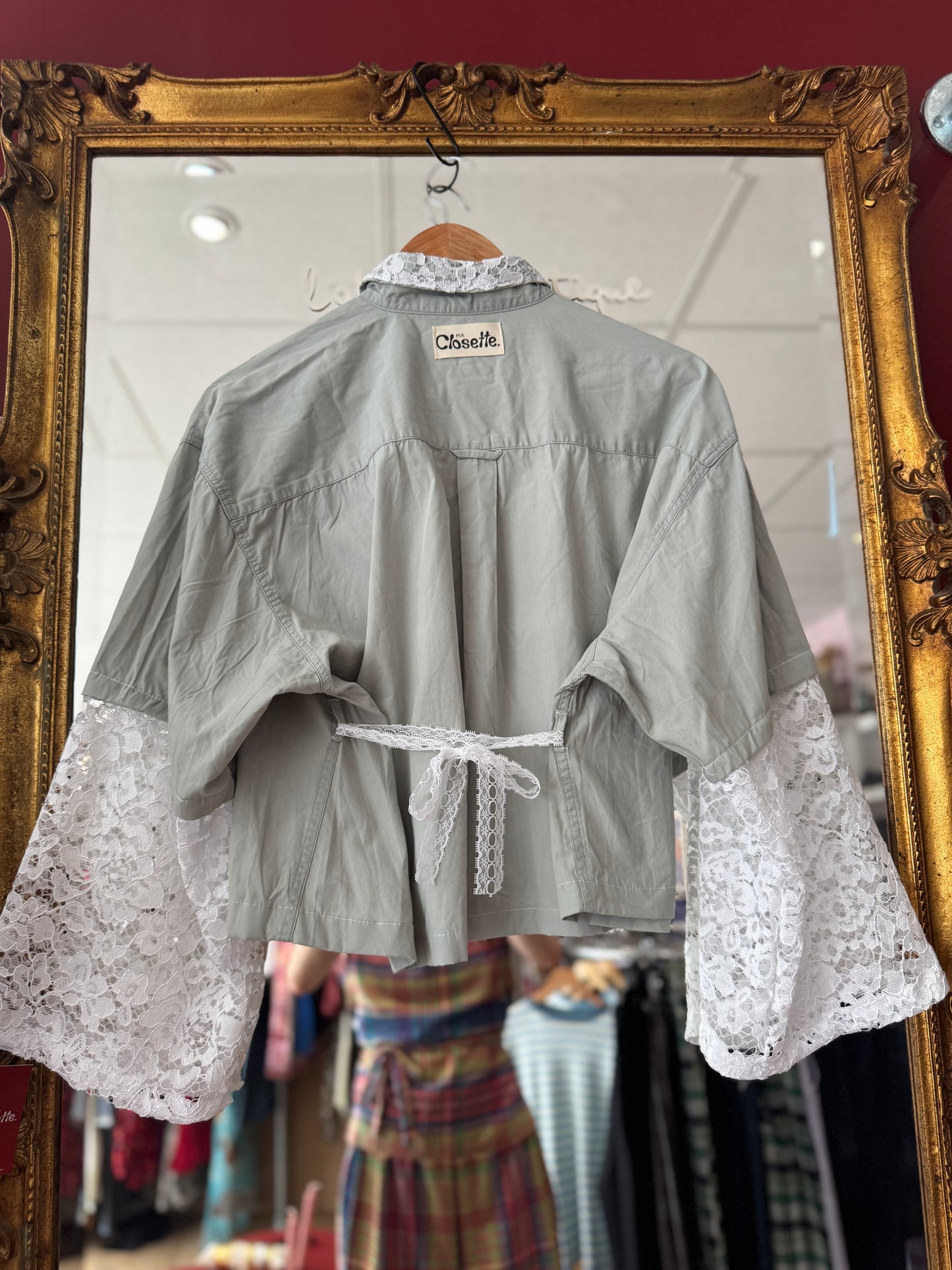 Chemise YANOU - verte