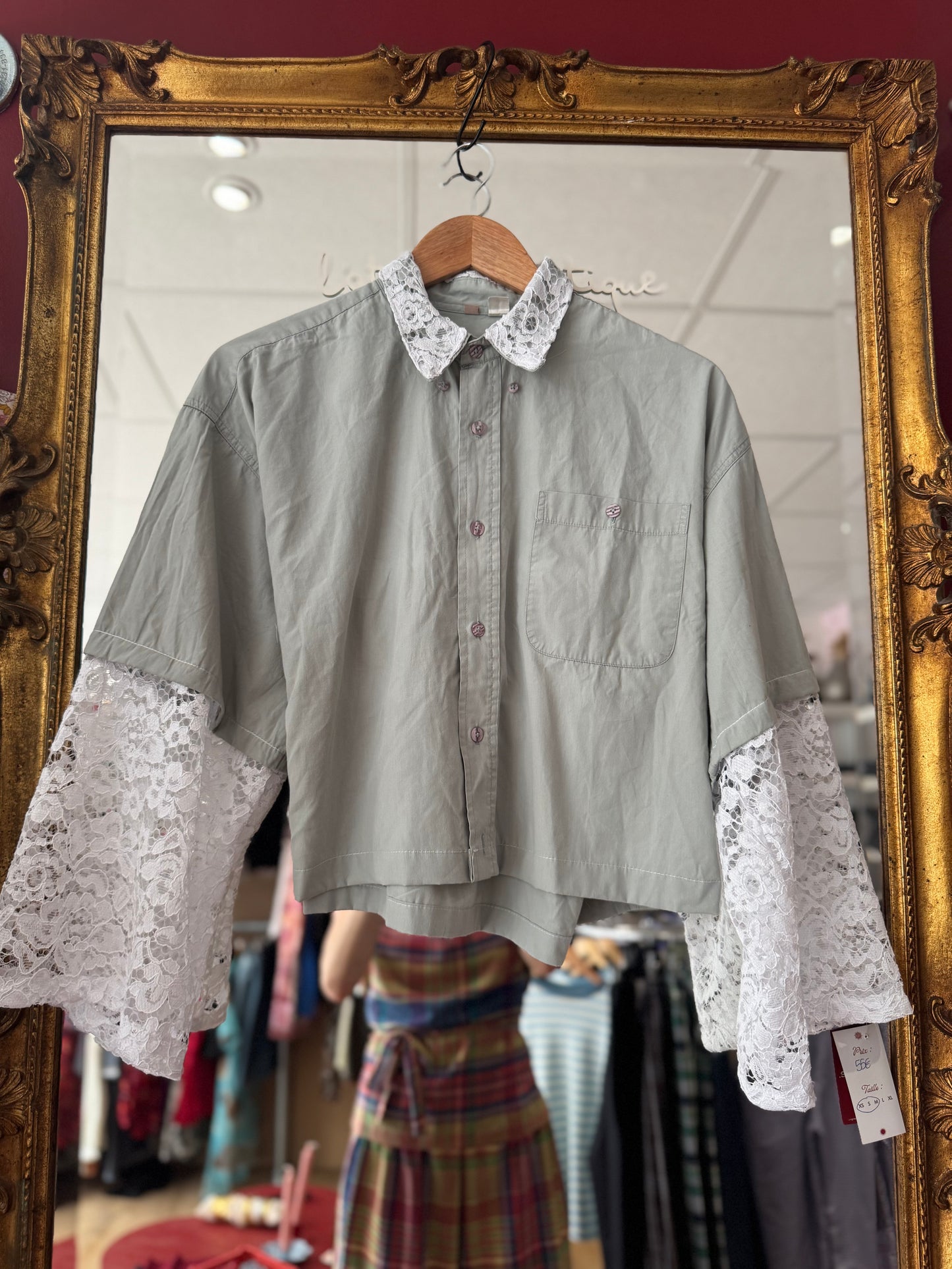 Chemise YANOU - verte
