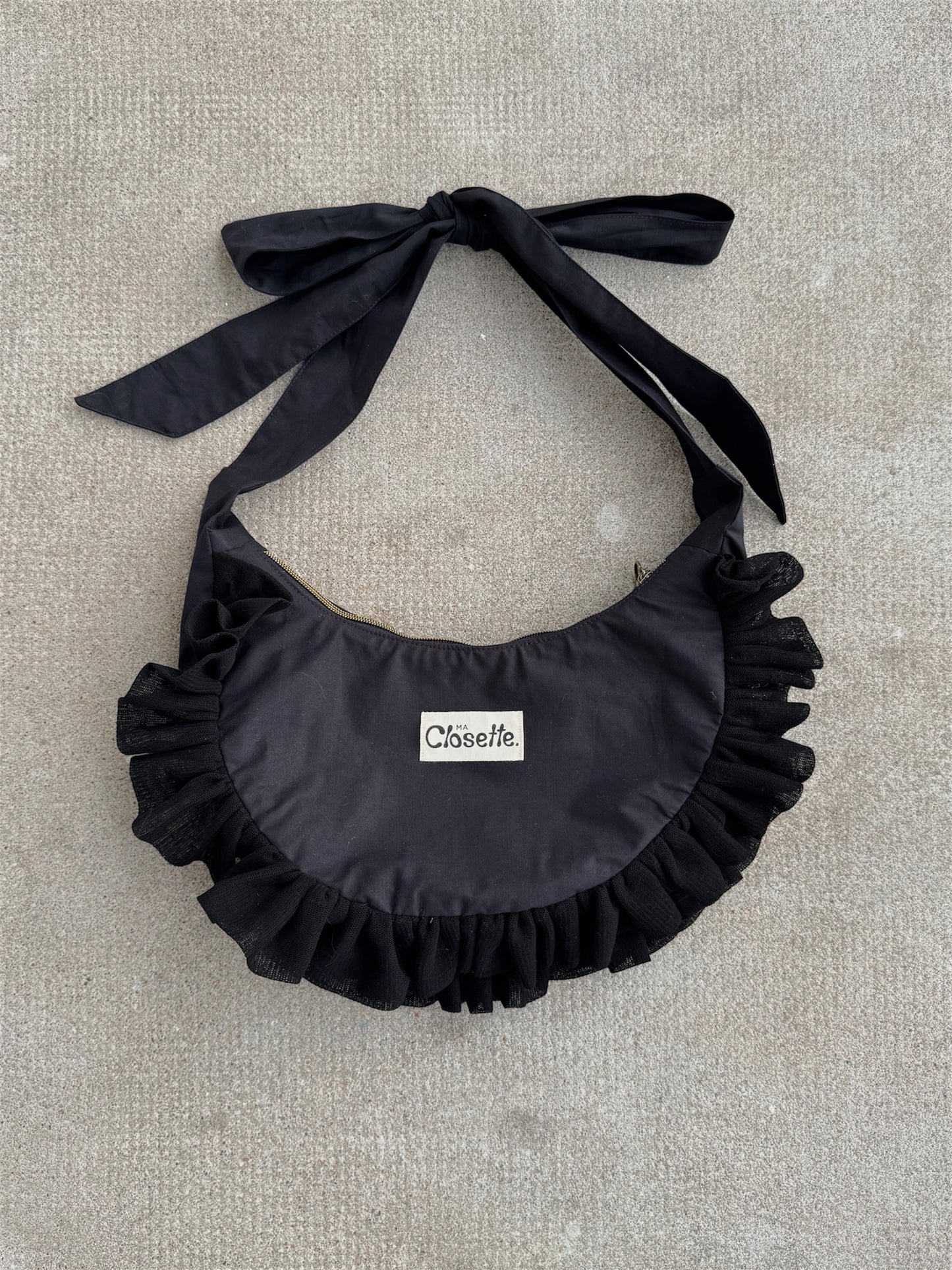 Dede Bag - black with tulle