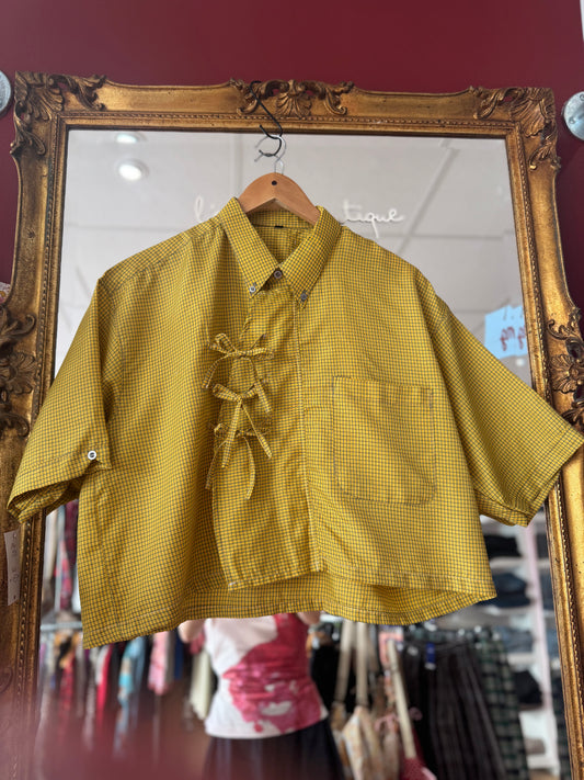 Chemise Coco - Carreaux jaune