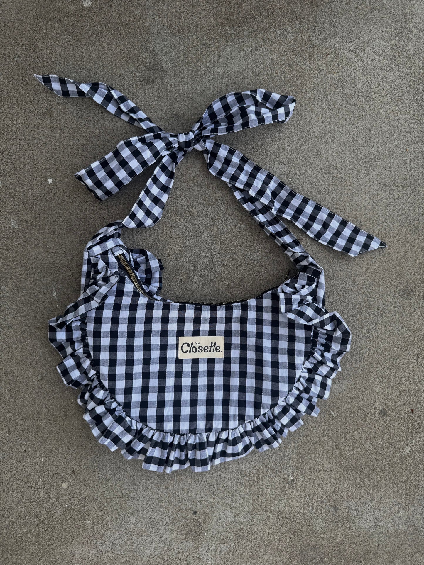 Sac Dede - Vichy noir