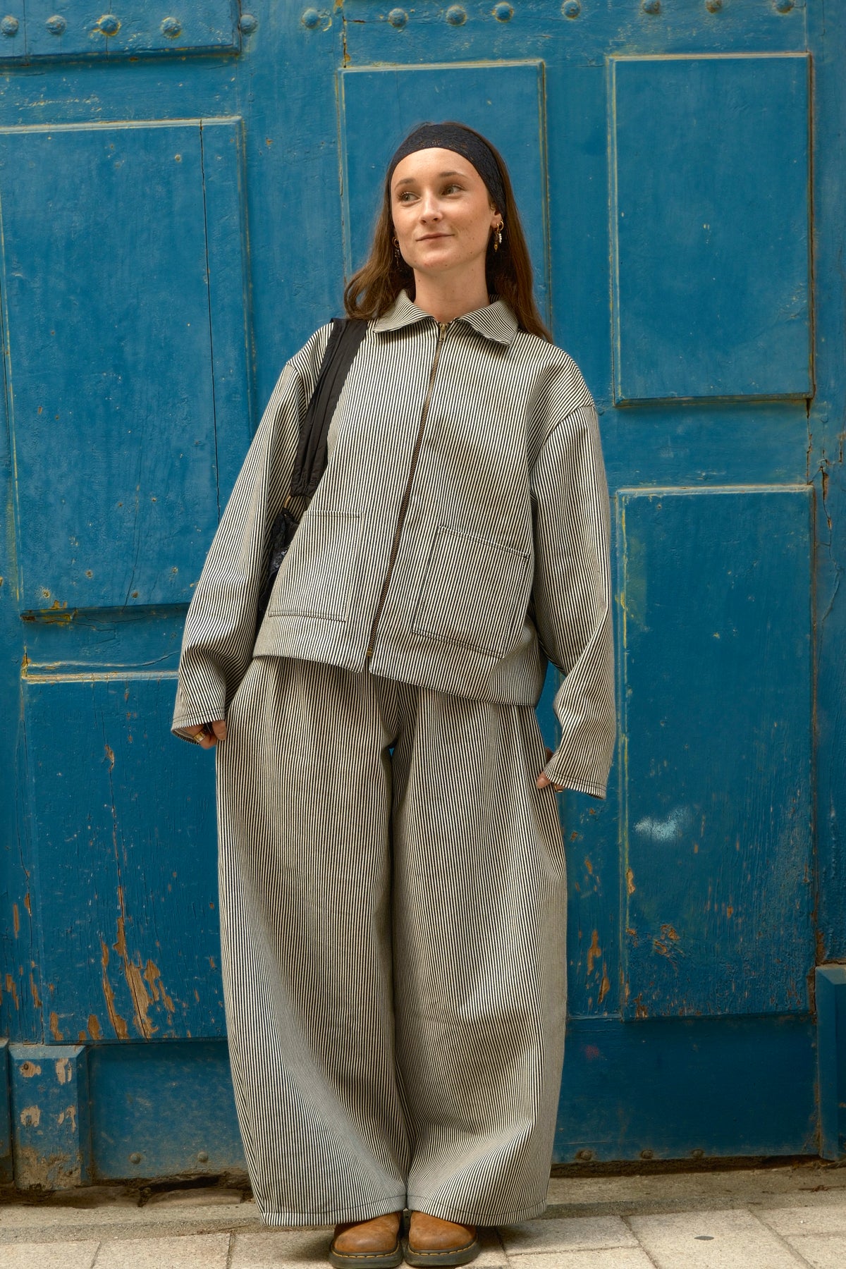 Pantalon Popole - Rayures