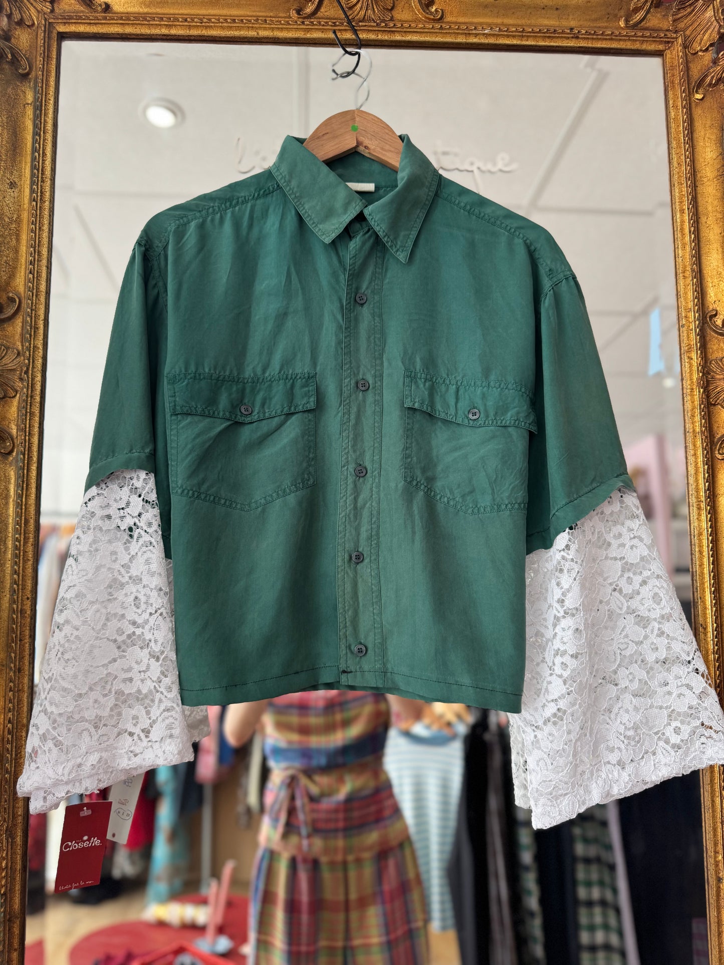 Chemise YANOU - Verte