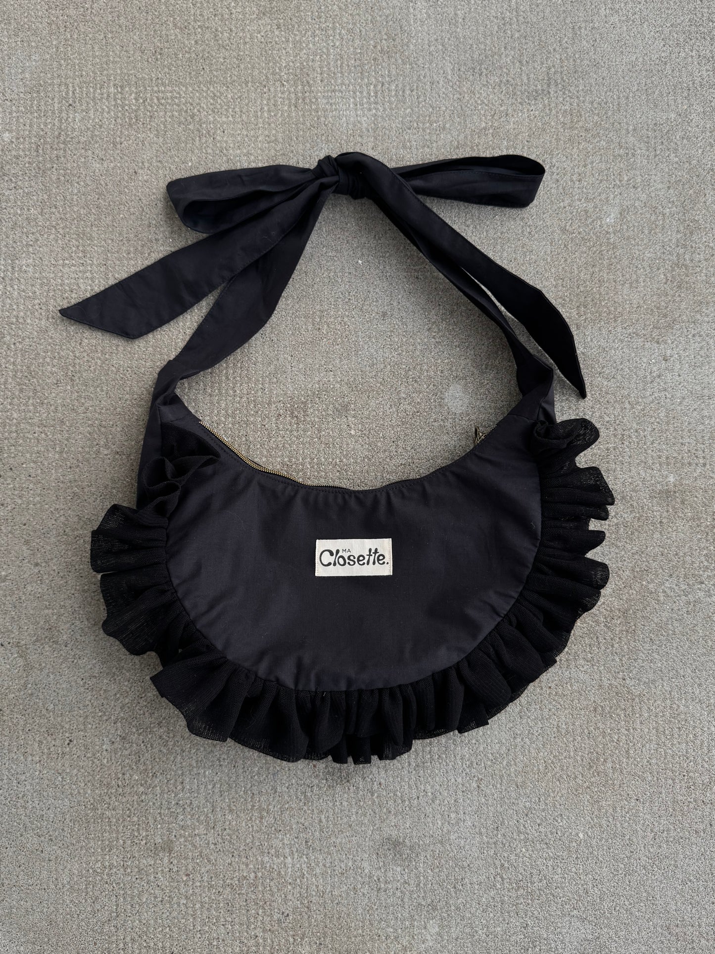 Dede Bag - black with tulle