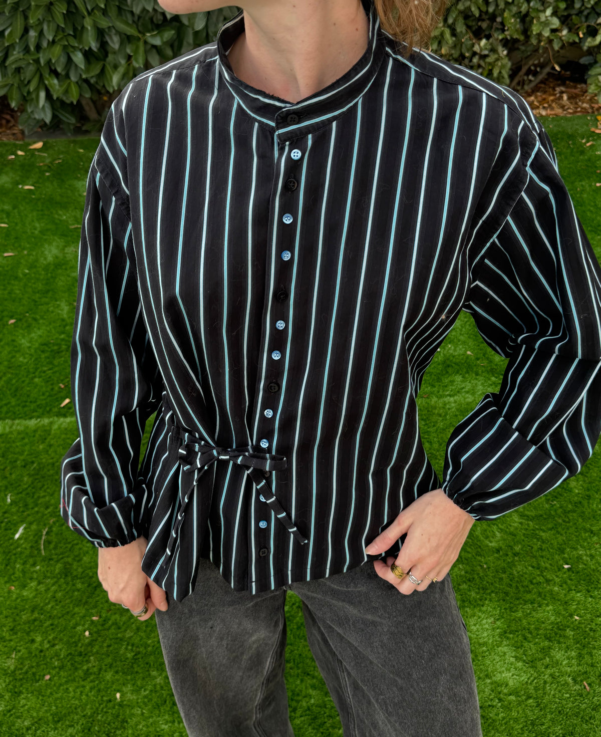 Chemise Coco - Rayures bleu