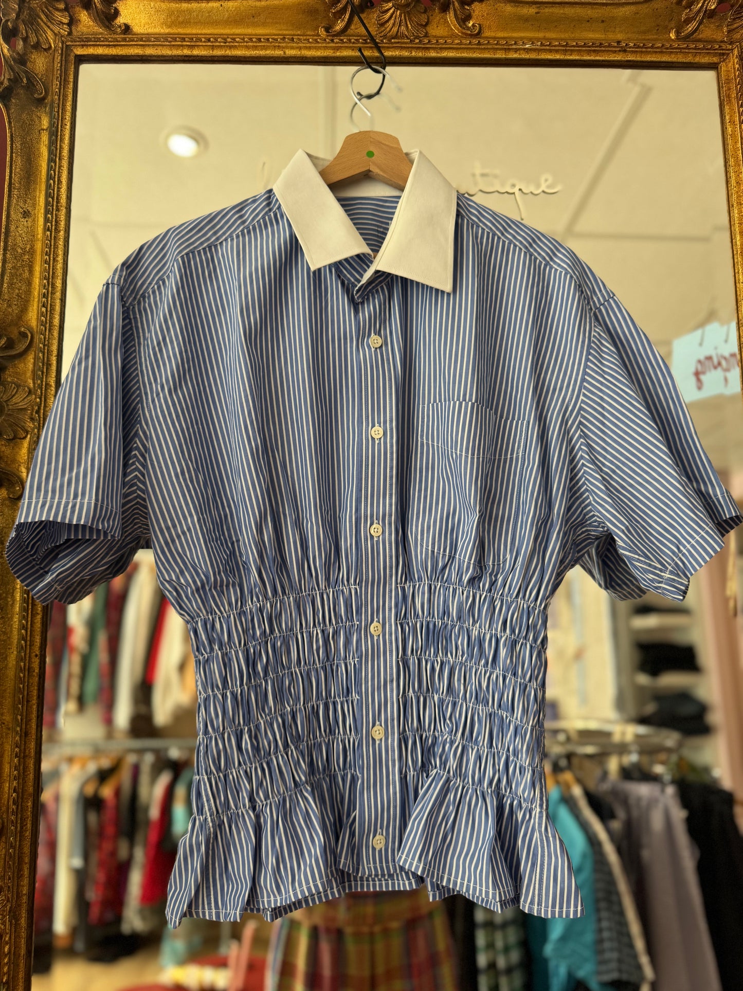 Chemise Colette - Rayures bleues