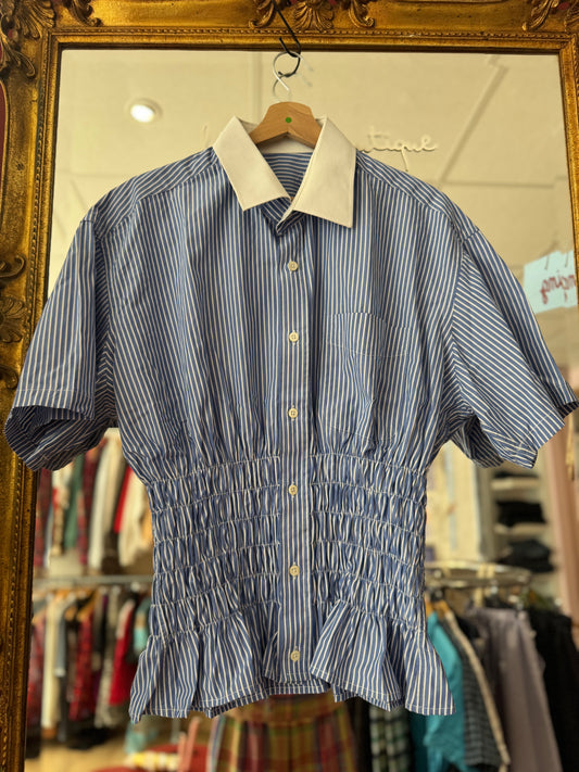 Chemise Colette - Rayures bleues