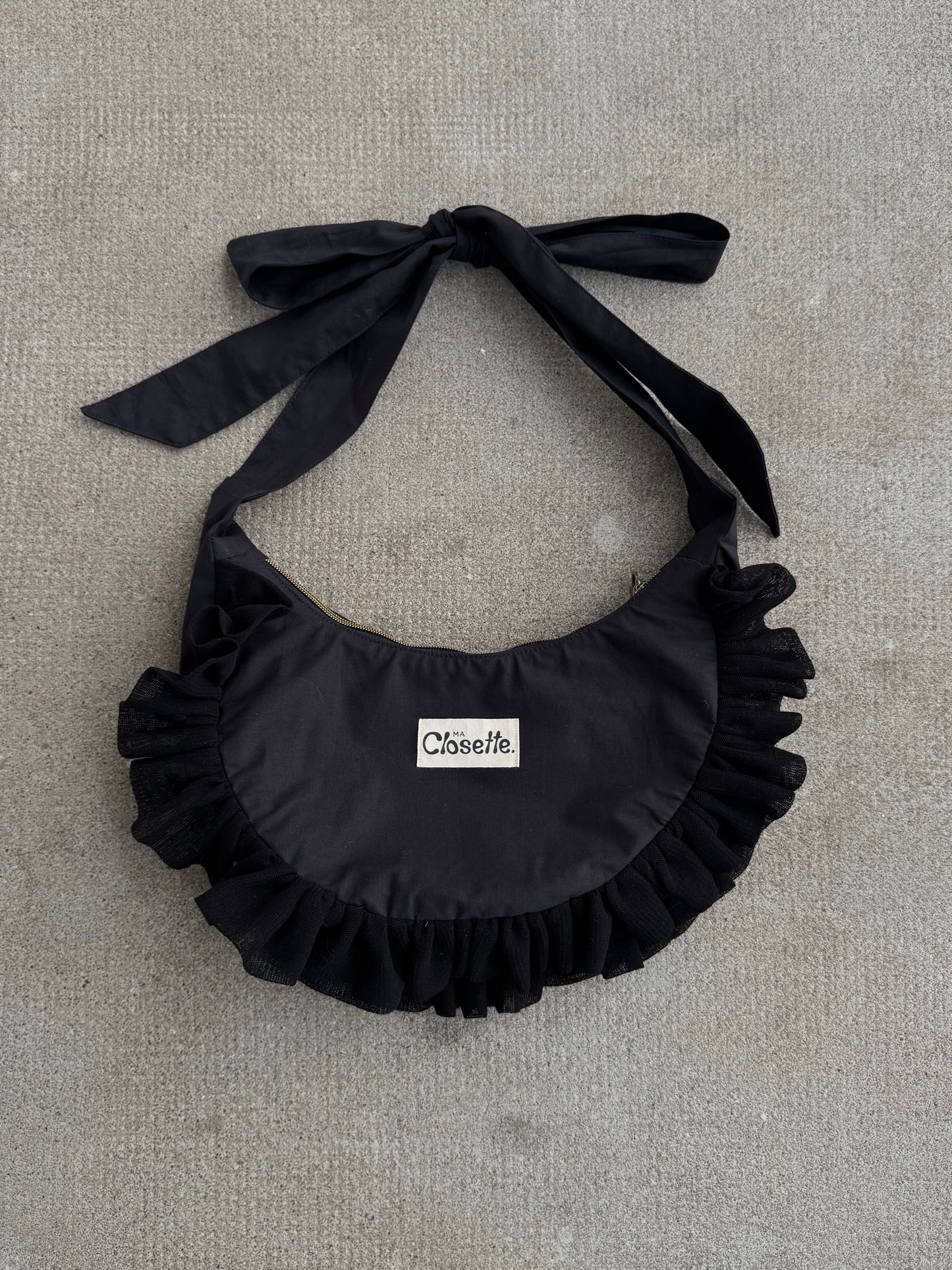 Dede Bag - black with tulle
