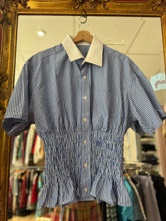 Chemise Colette - Rayures bleues