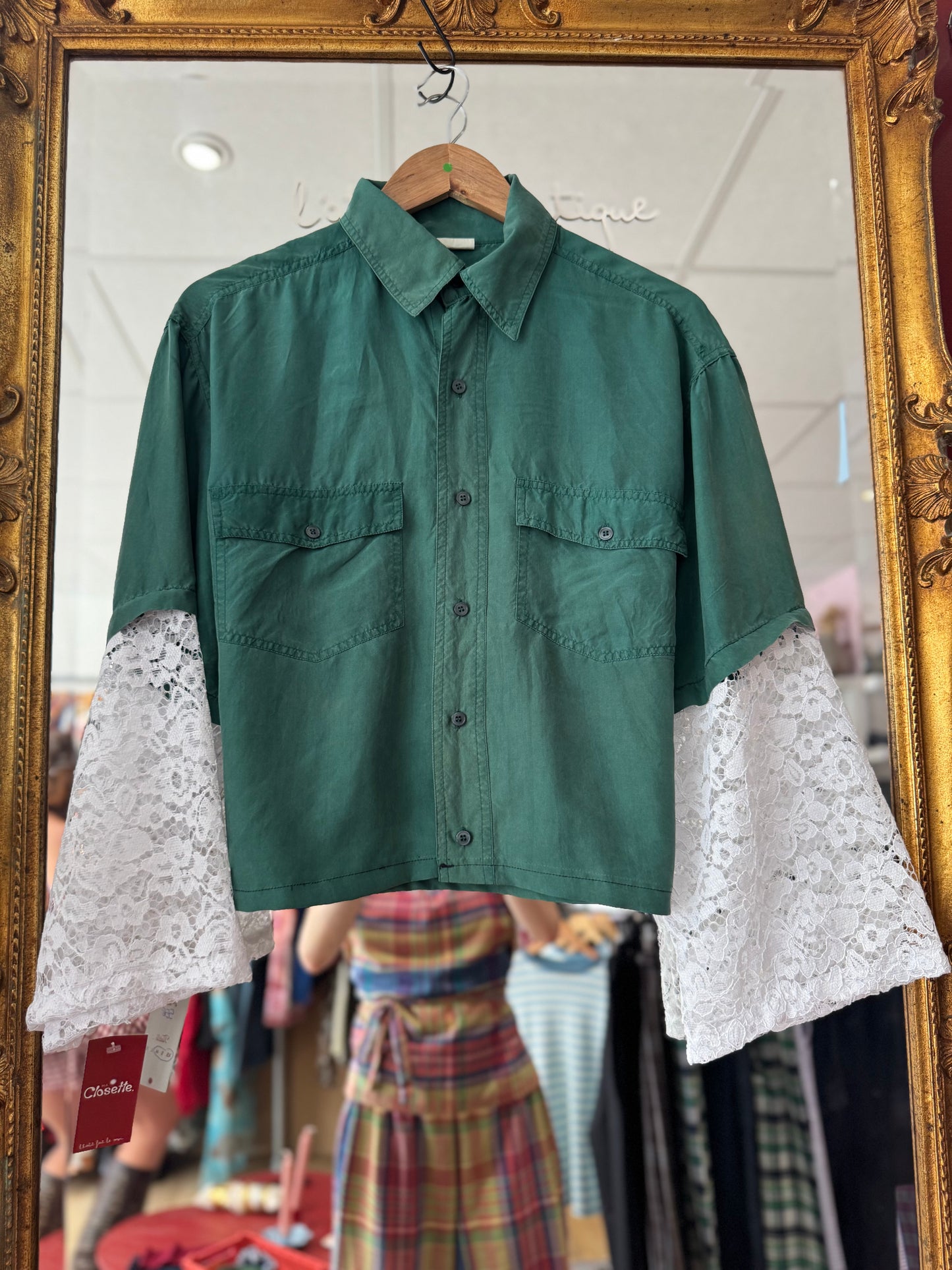 Chemise YANOU - Verte