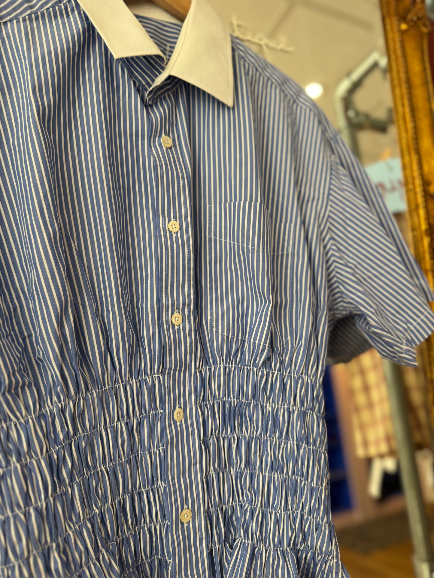 Chemise Colette - Rayures bleues