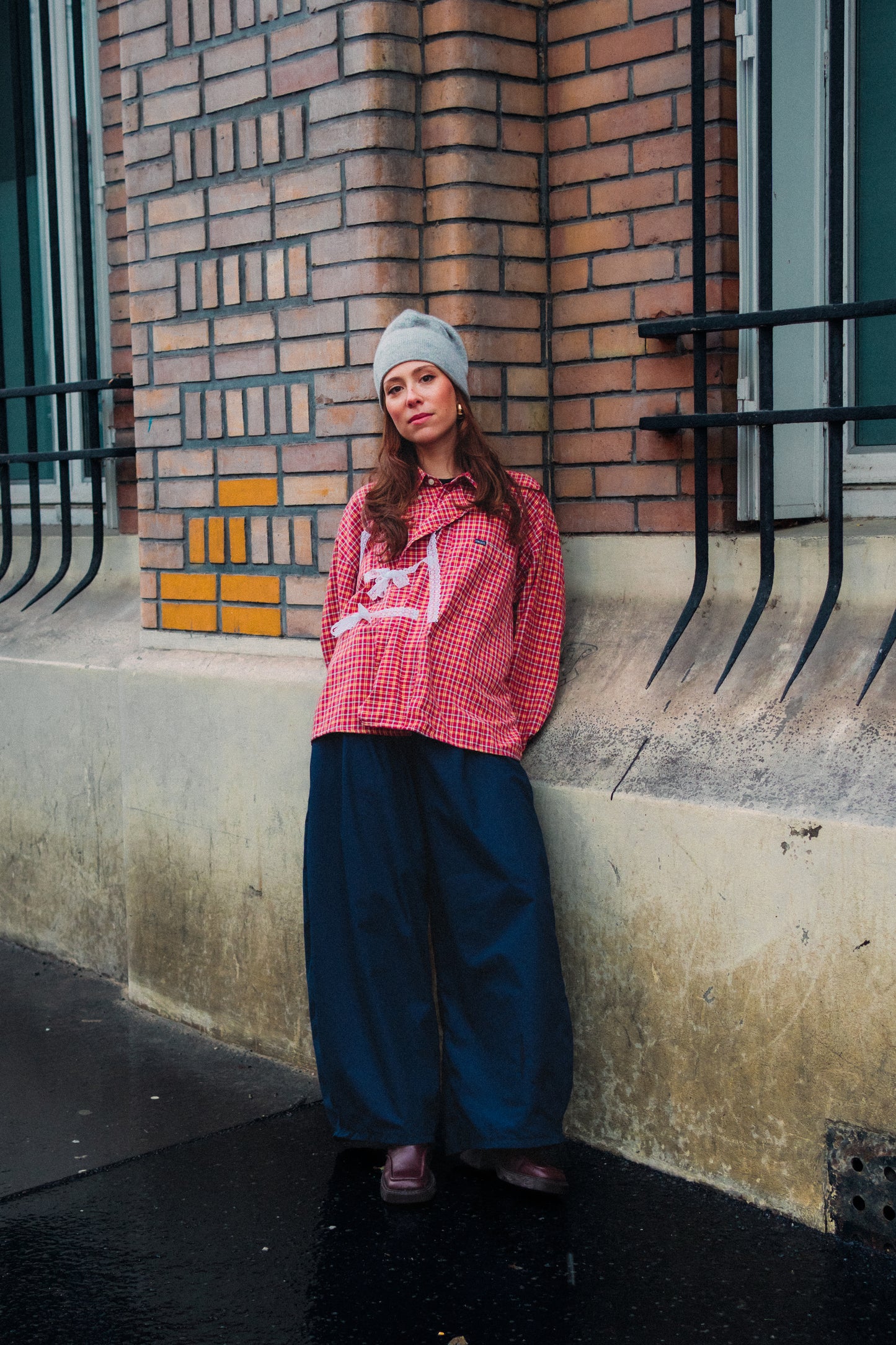 Pantalon Popole - Bleu marine