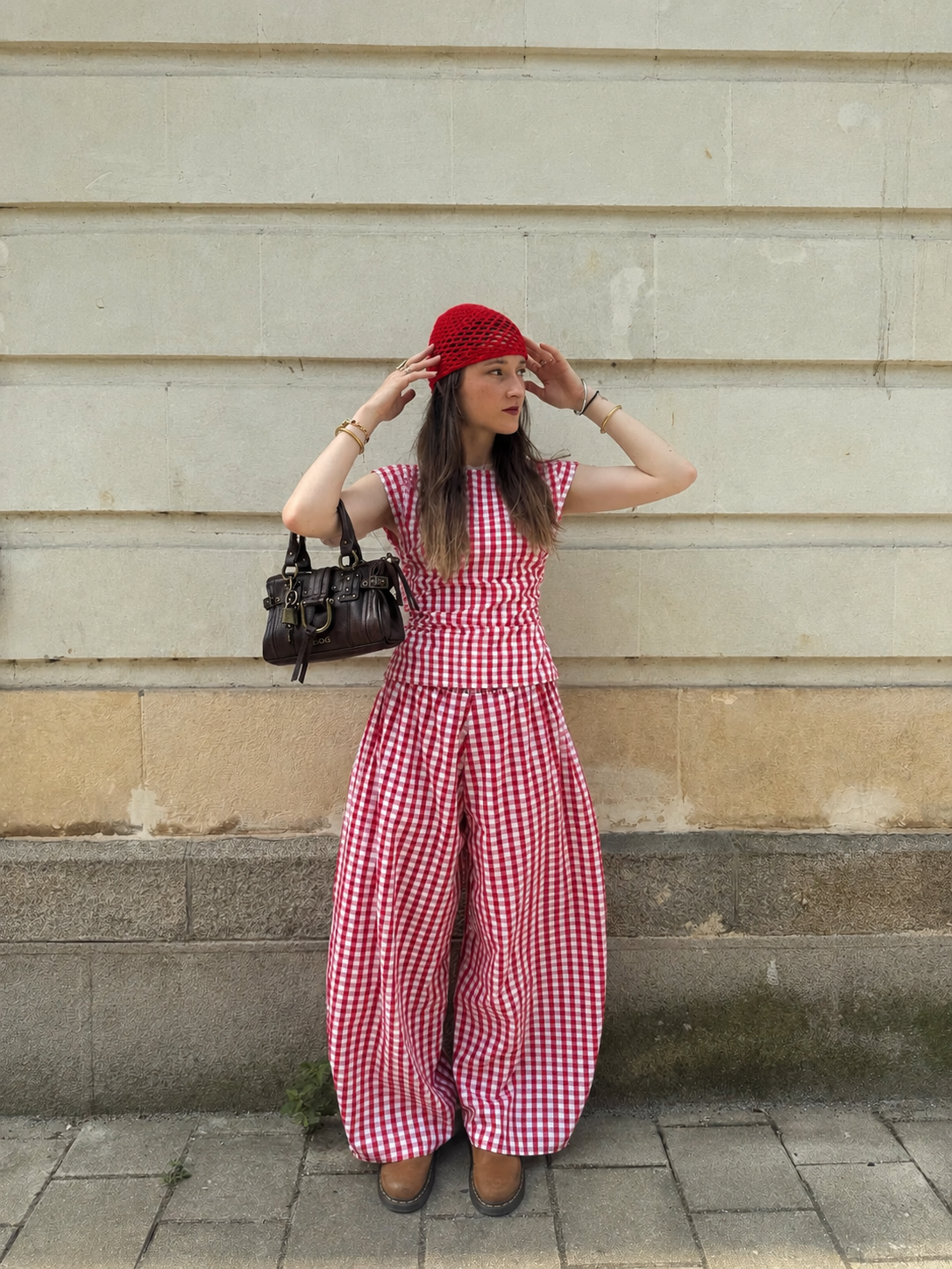 Ensemble Lolita - Vichy rouge