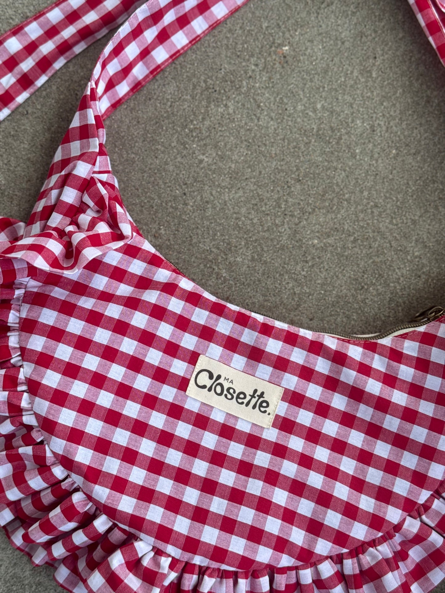 Dede Bag - Red Gingham