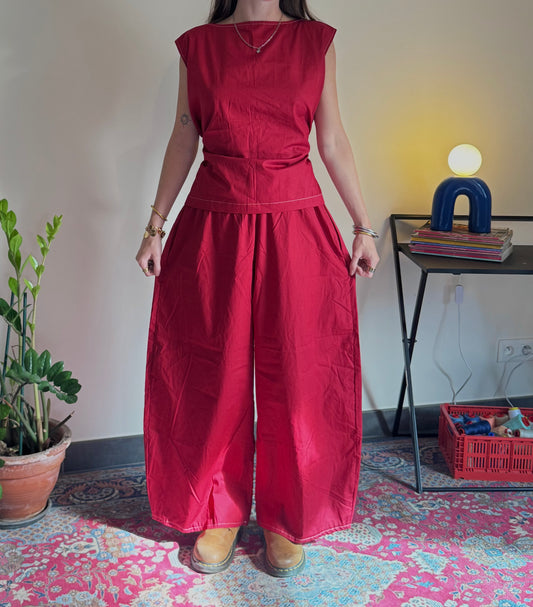 Ensemble Lolita - Rouge cerise