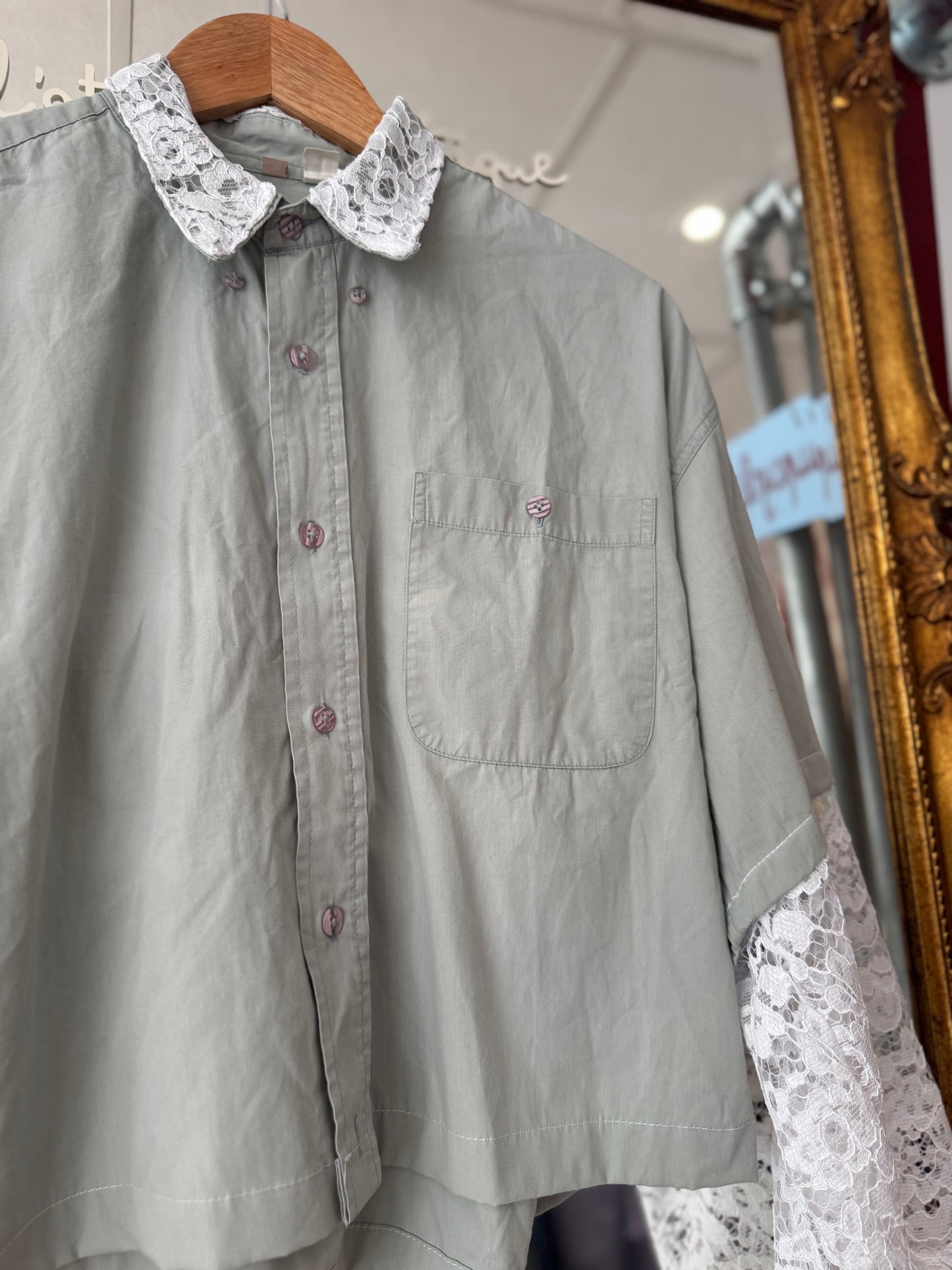 Chemise YANOU - verte