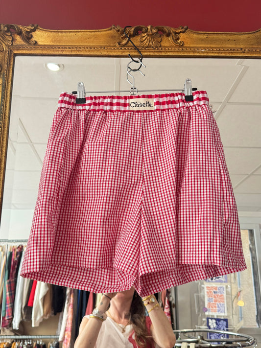 Short Paula - Vichy Rouge