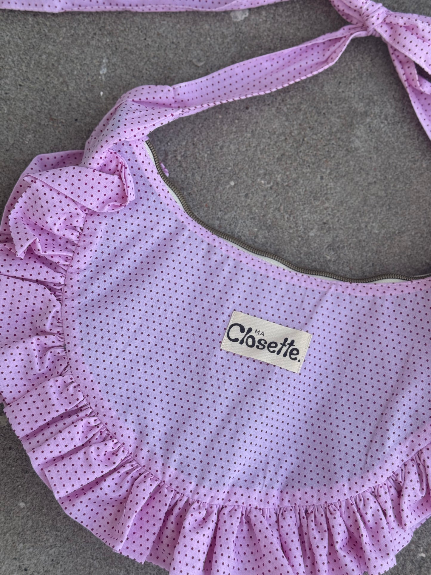 Sac Dede - Pois rose