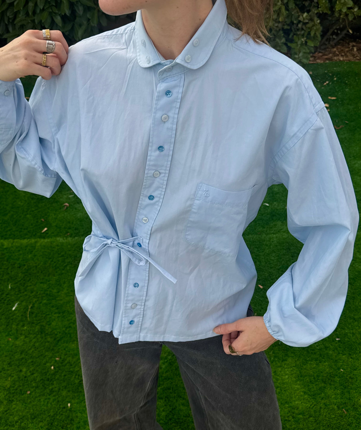 Chemise Coco - bleue