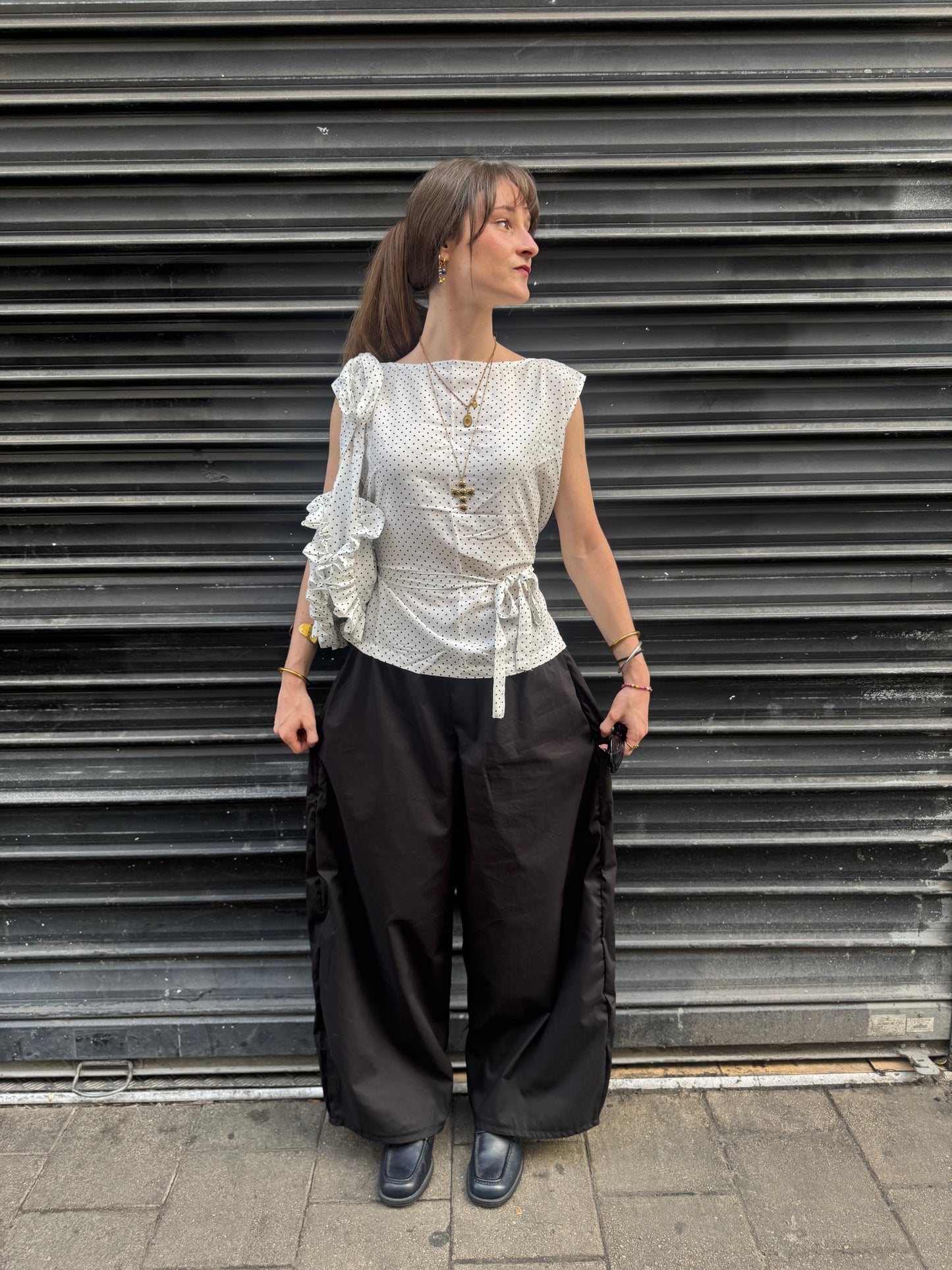 Sac Dede - pois blanc