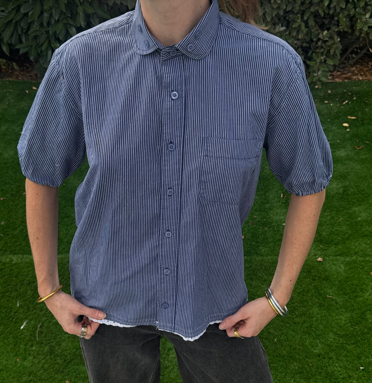Chemise Coco - Rayures bleues