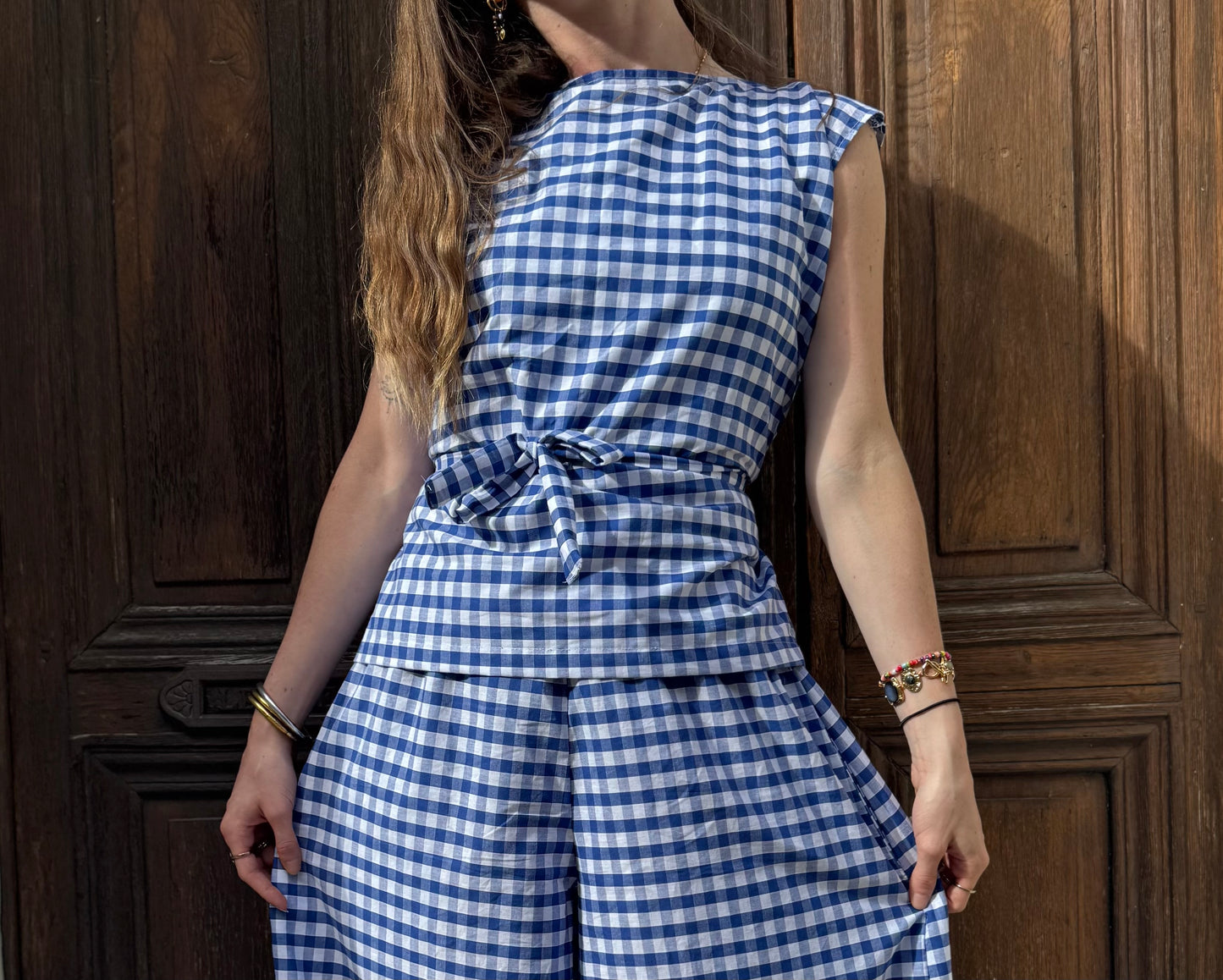Top Lolita - Bleu roi