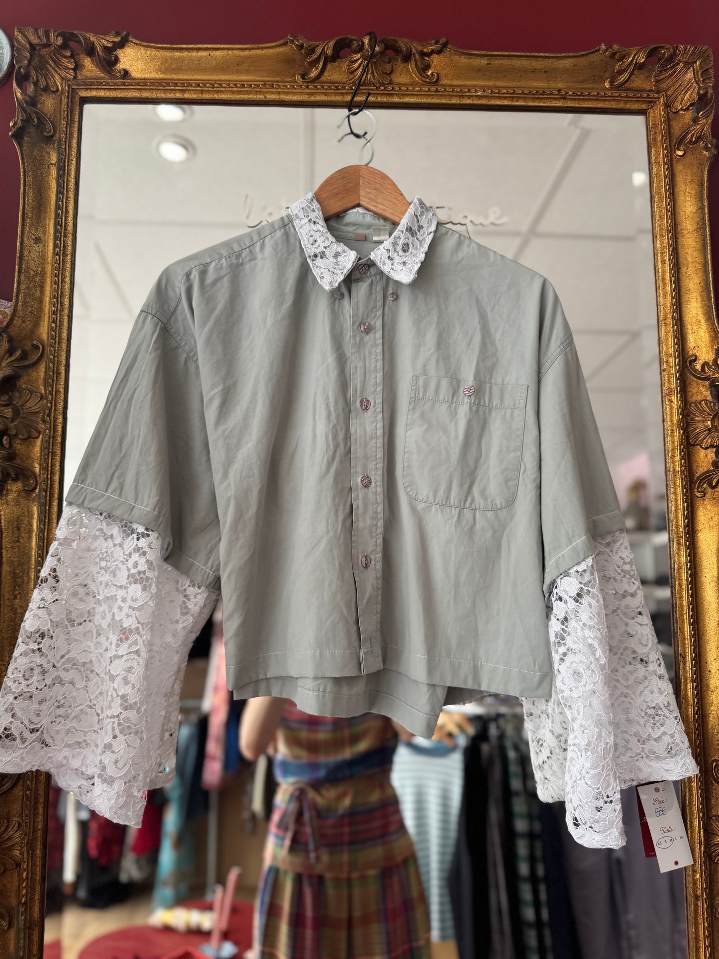 Chemise YANOU - verte