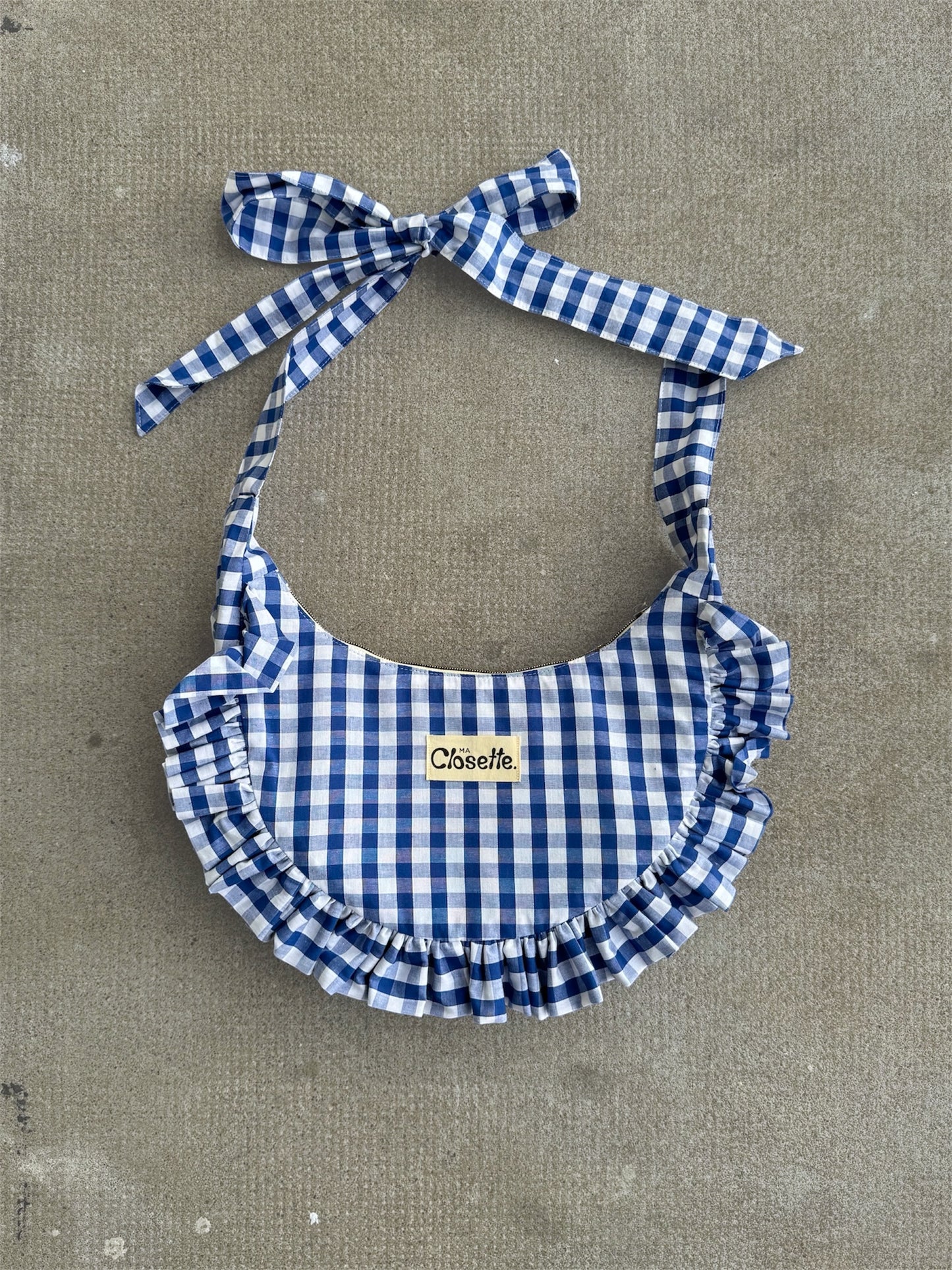 Sac Dede - Vichy bleu
